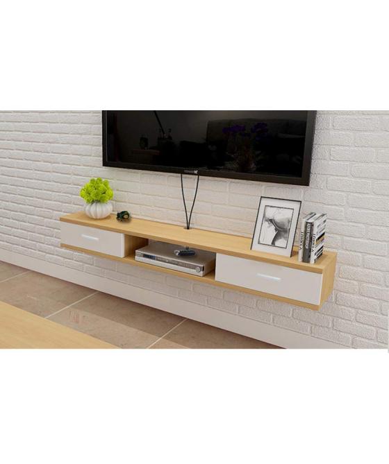Kệ tivi treo tường 133.5 - Gỗ MDF, Kích thước (DxRxC) 1400 x 240 x 200 mm Kệ tivi treo tường 133.5 - Gỗ MDF, Kích thước (DxRxC) 1400 x 240 x 200 mm